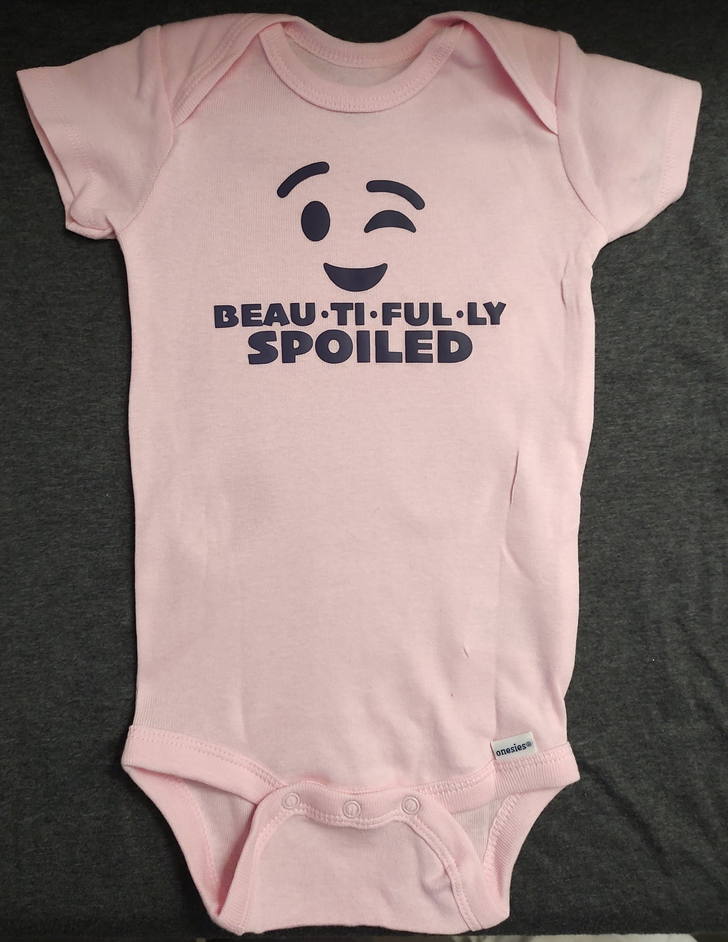 Beautifully Spoiled (Baby Onesie)