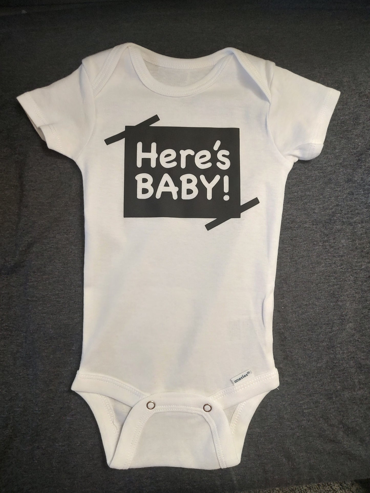 Here's Baby (Baby Onesie)