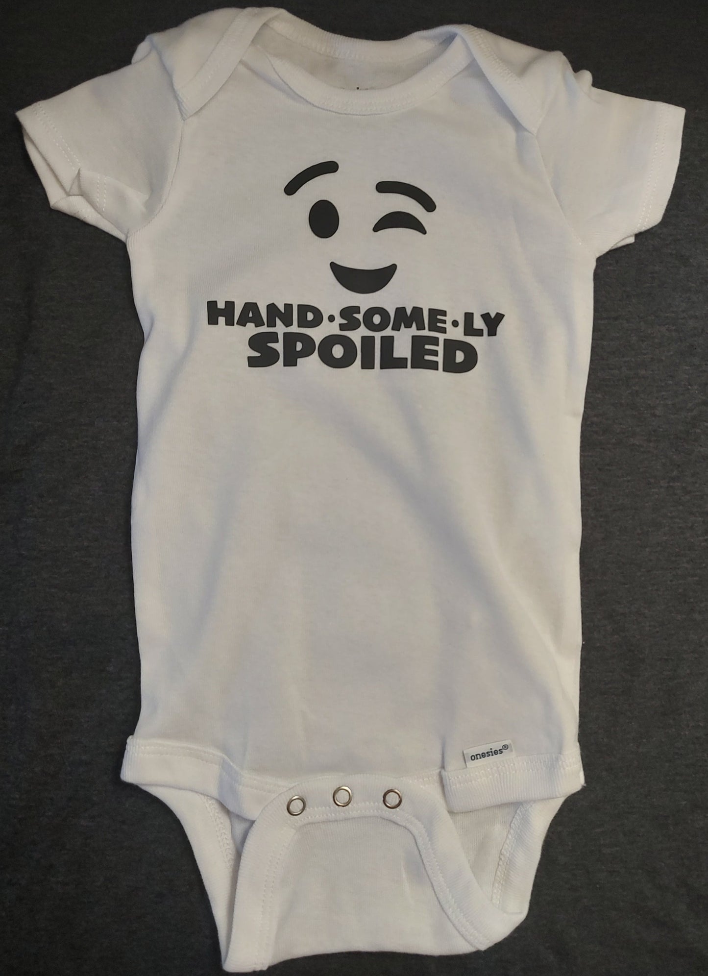 Handsomely Spoiled (Baby Onesie)