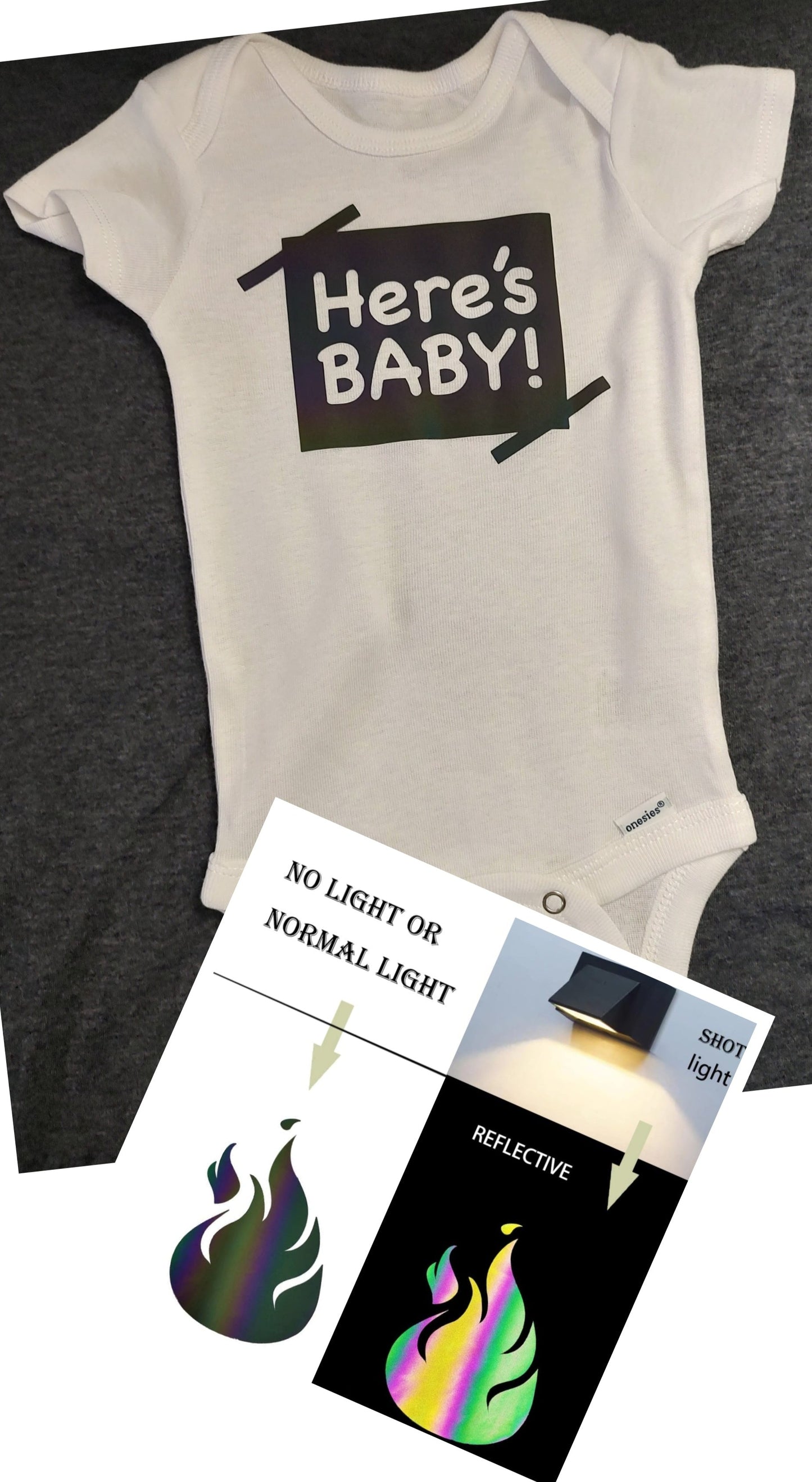 Here's Baby (Baby Onesie)