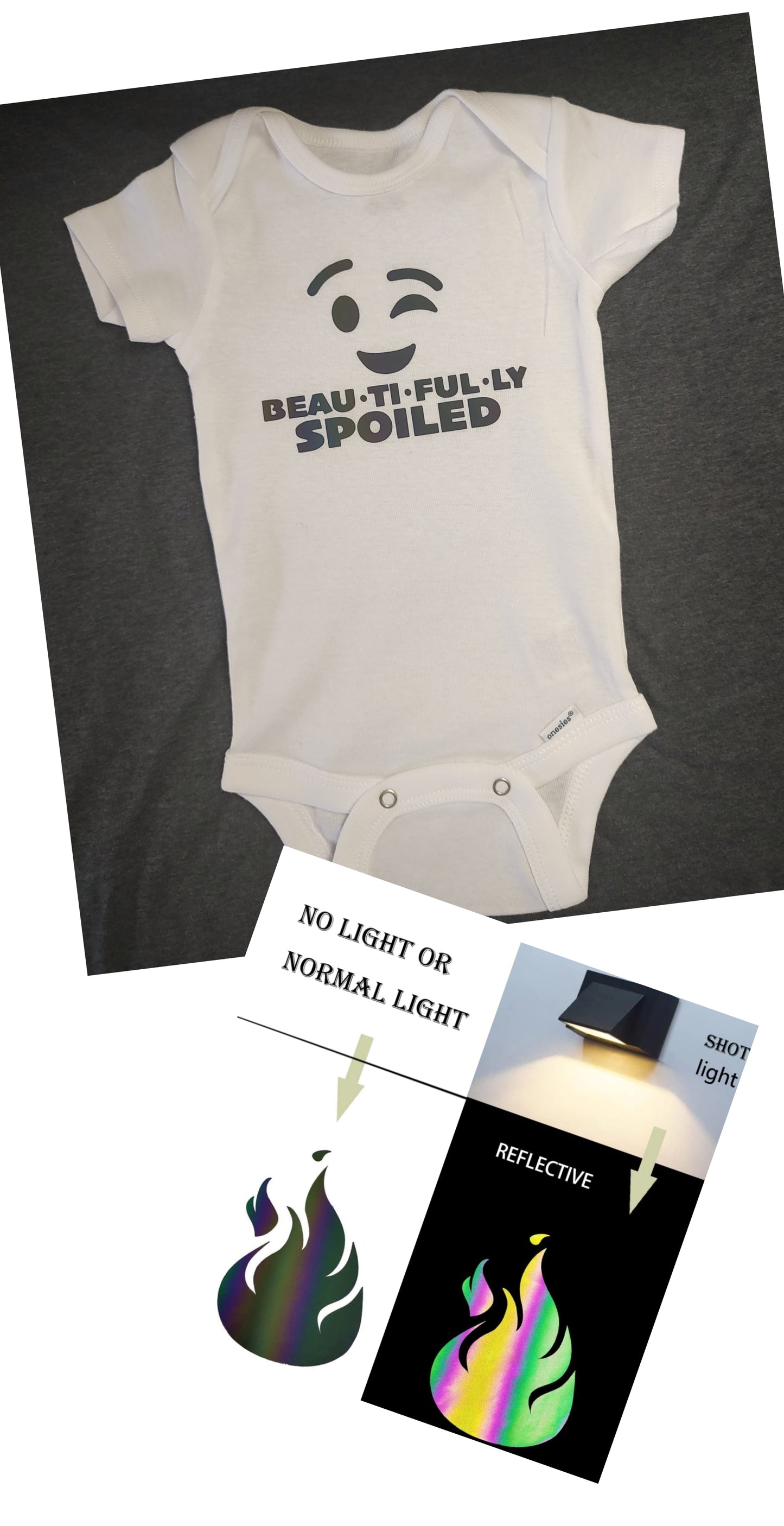 Beautifully Spoiled (Baby Onesie)