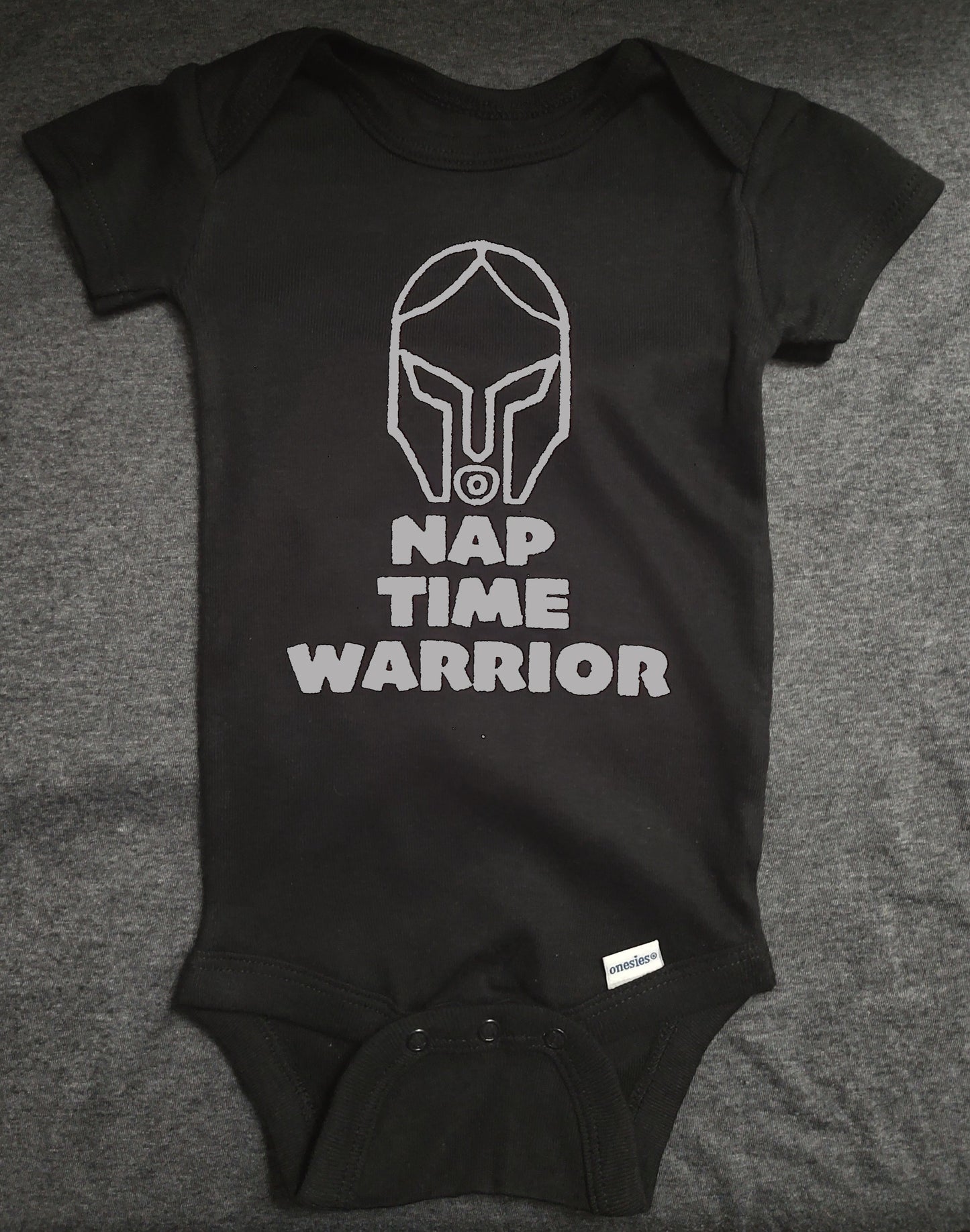 Nap Time Warrior (Baby Onesie)