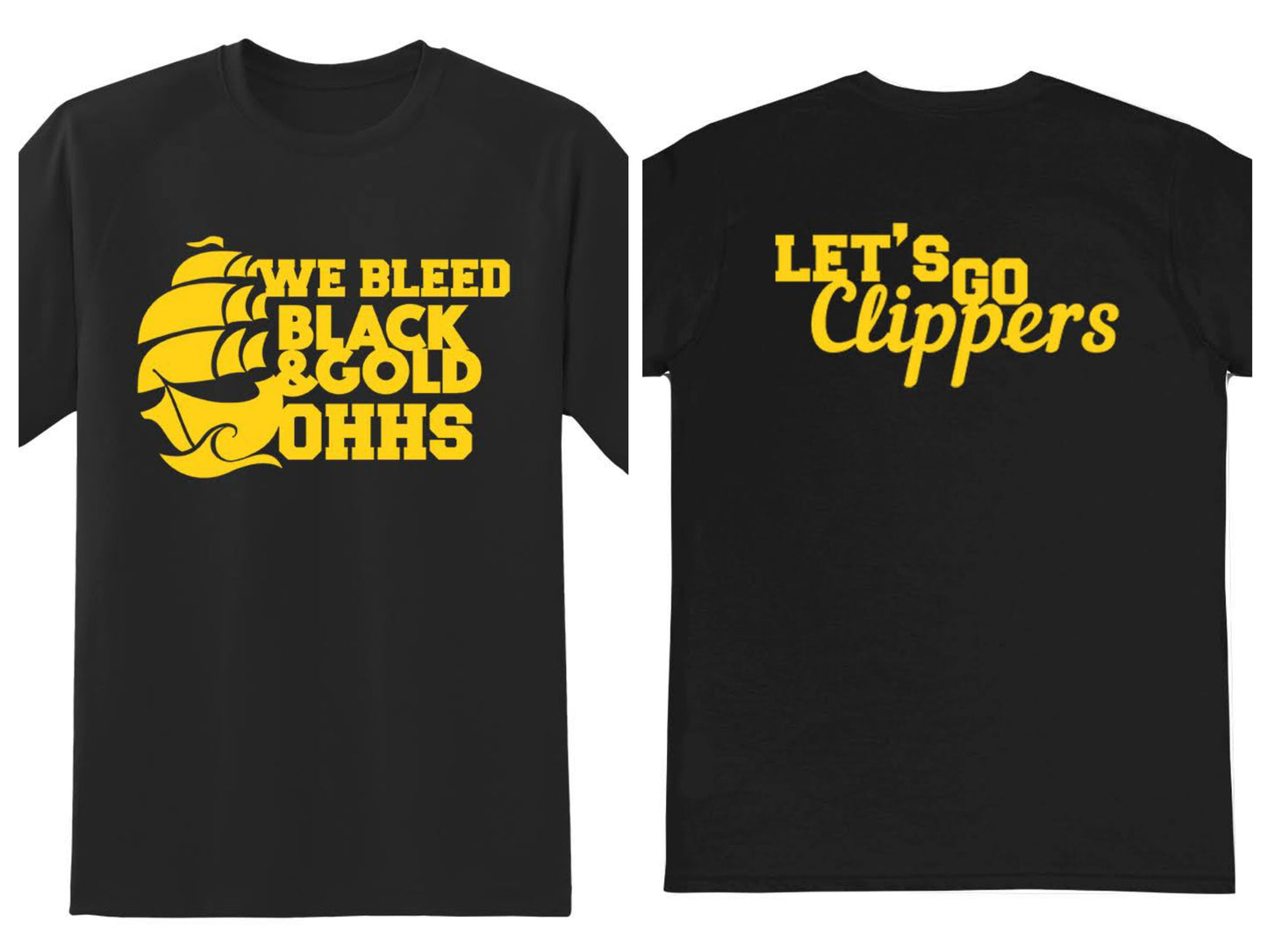 We Bleed Black & Gold (Adult)