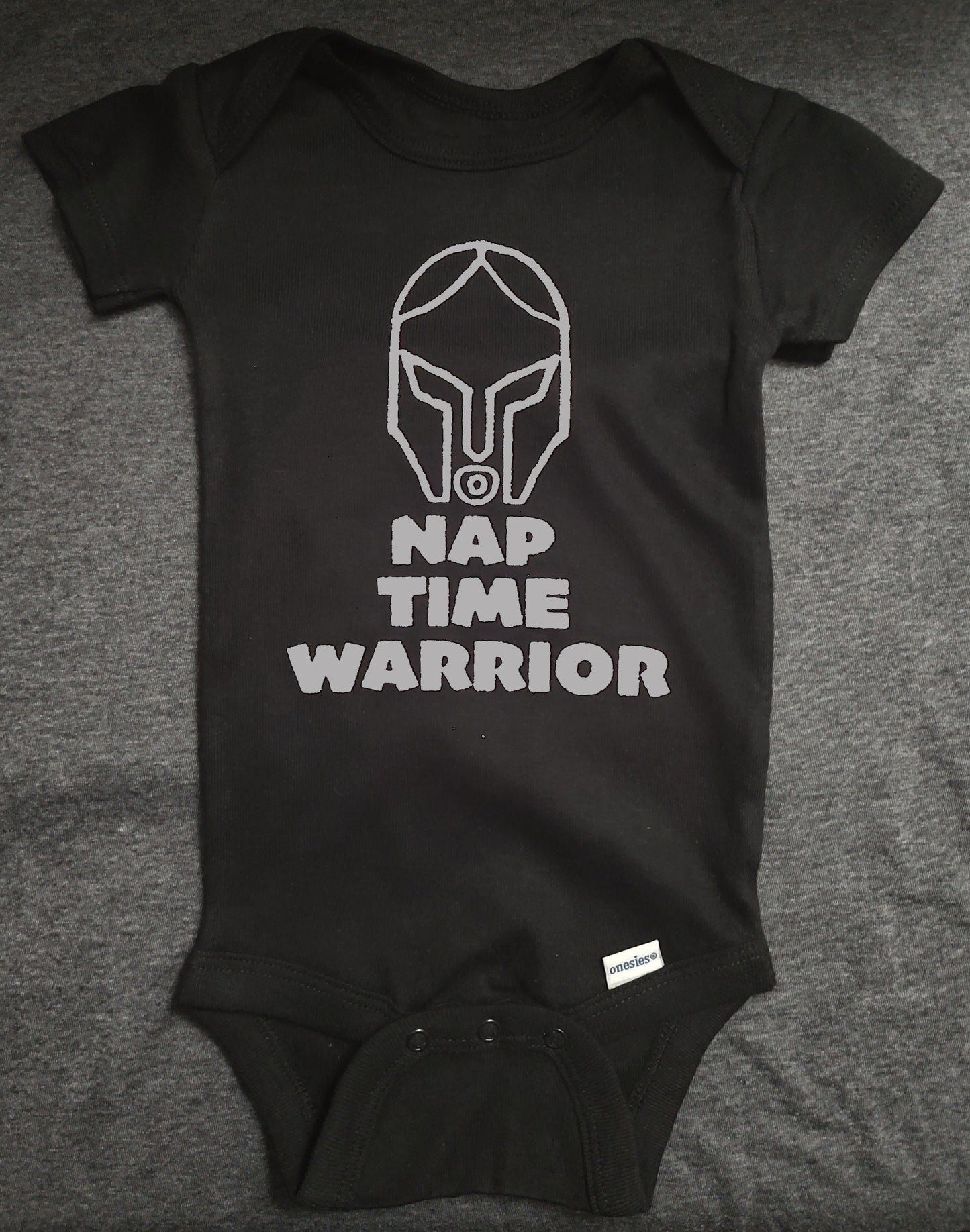 Nap Time Warrior (Baby Onesie)